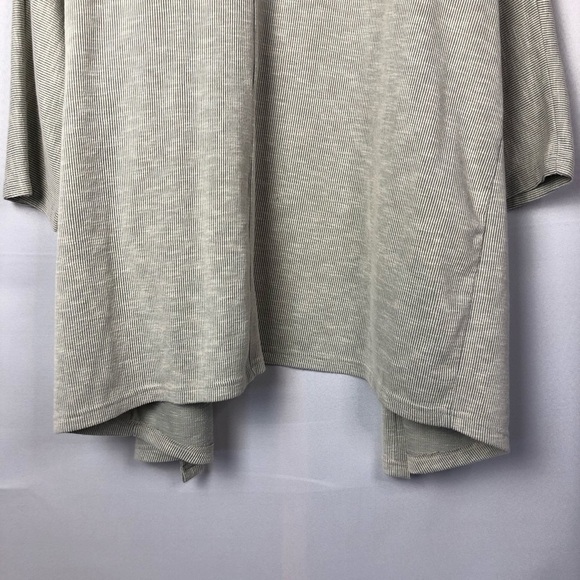 Anthropologie DONNI One Size Ribbed Cardigan Sweater Coat with Pockets OSFA - Picture 8 of 8